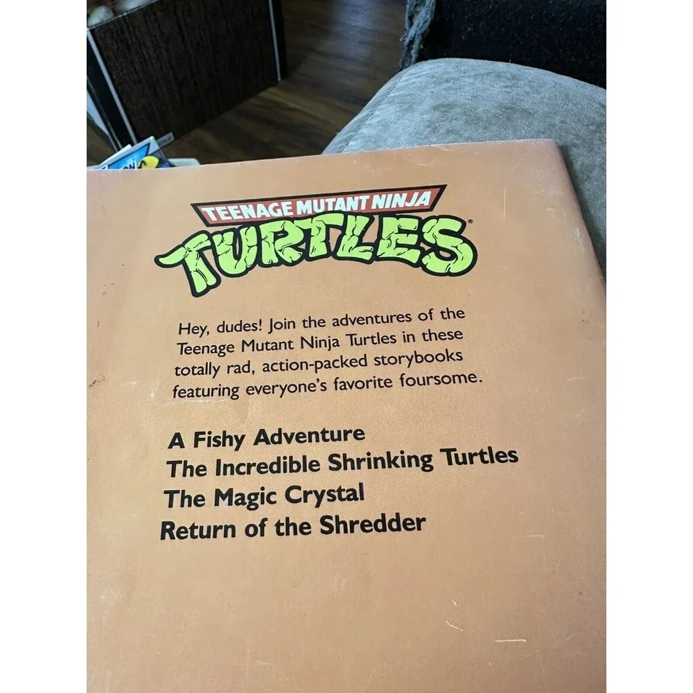 The‎ Magic Crystal A Storybook Adventure Teenage Mutant Ninja Turtles TMNT 1990